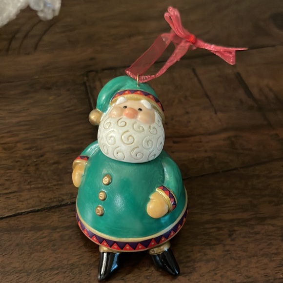 2001 Hallmark Jolly Santa Bells - Picture 3 of 6